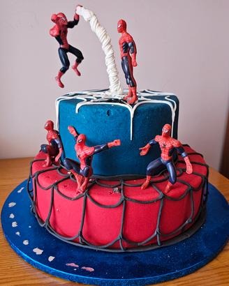 Torta compleanno Spiderman
