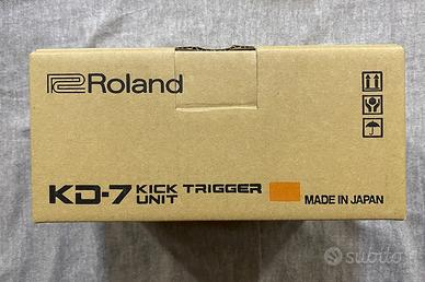 Batteria Roland KD 7 cassa kick drum controller