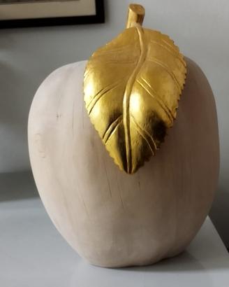 Urna Cineraria Demi Art “Mela” in Legno Naturale