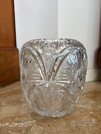 Vaso cristallo di boemia