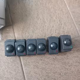 Lotto 6 sensori infrarossi passivi da incasso