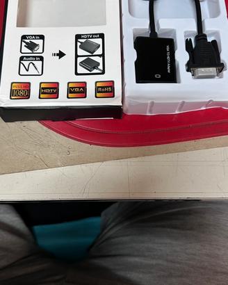 Adattatore da VGA ad HDMI con cavo audio
