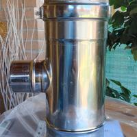 Condotto terminale acciaio canna fumaria