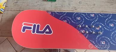 Snowboard FILA 152 con attacchi / vintage