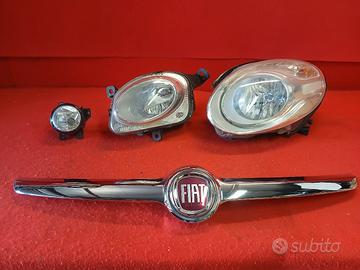 Faro Sx, DRL Sx, Fendinebbia Mascherina Fiat 500L 