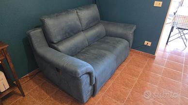 Divano 2 posti con 2 relax elettrici