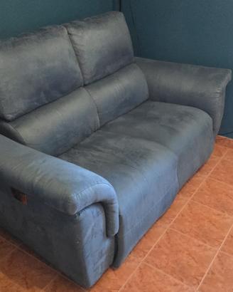 Divano 2 posti con 2 relax elettrici