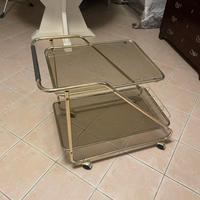 Carrello in ottone
