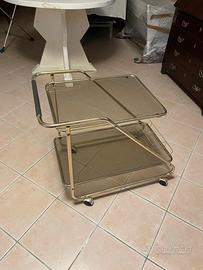 Carrello in ottone