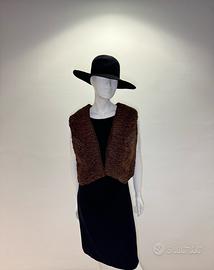 Gilet in pelliccia di Astrakan