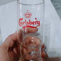 Bicchiere birra carlberg