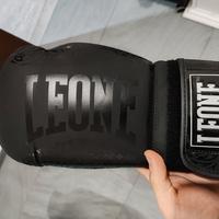 Guantoni Boxe LEONE 1947 MAORI – 10 OZ – Nero – Us