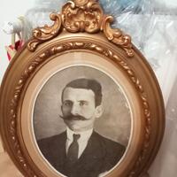 Ritratto con cornice fine 800, primi 900.