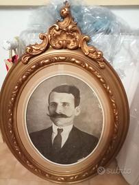 Ritratto con cornice fine 800, primi 900.