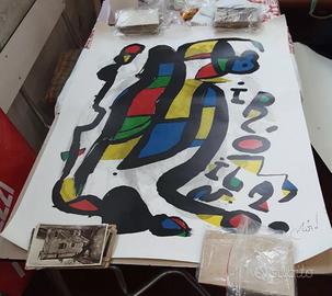 MANIFESTO JOAN MIRO' 98×68 arte