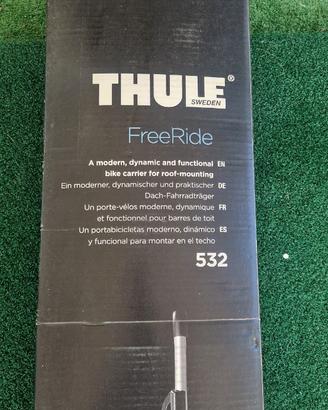 Coppia Portabici Tetto Thule Freeride 532