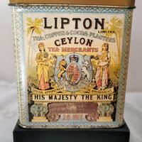 Antica scatola the Lipton 20 libbre 
