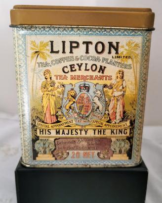 Antica scatola the Lipton 20 libbre 