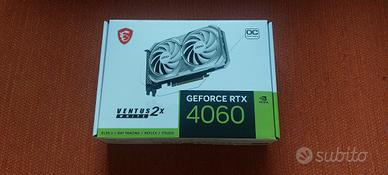MSI rtx 4060 ventus white 2x 8GB