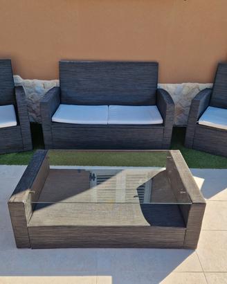 Set divanetti da giardino 