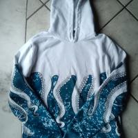 Felpa Octopus con cappuccio Original
