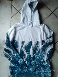 Felpa Octopus con cappuccio Original