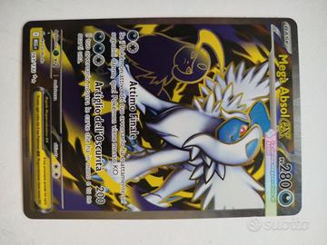 Carta Pokemon Mega Absol ex full art near mint