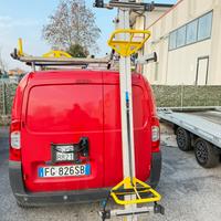 Porta scala e scaffali, Officina mobile