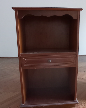 Mobiletto libreria in legno