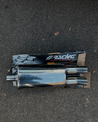 Marmitta simone racing s dopoio scarico
