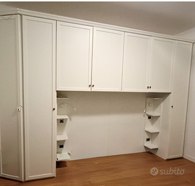 Armadio a ponte BIANCO in perfette condizioni