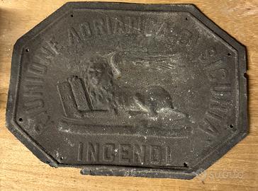 Targa vintage Riunione Adriatica Sicurta’ incendi