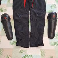 Pantaloni da moto Dainese con protezioni nero t.54