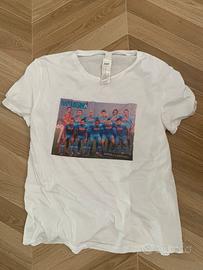 T-shirt Decathlon con stampa squadra Napoli 2012