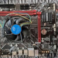 Scheda madre B360M H + PROCESSORE i3 8100