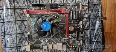 Scheda madre B360M H + PROCESSORE i3 8100