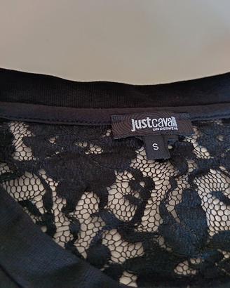 maglia just cavalli con pizzo