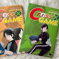 FUMETTO MANGA ROMANZO CROSS GAME VOL 1 & 2 ADACHI