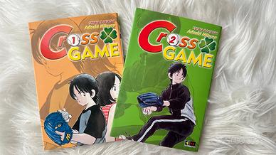 FUMETTO MANGA ROMANZO CROSS GAME VOL 1 & 2 ADACHI