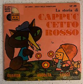 Cappuccetto Rosso Libro + Disco Rarità!
