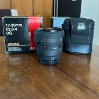 Sigma 17-35mm f2.8 canon ef