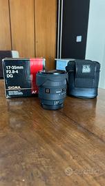 Sigma 17-35mm f2.8 canon ef