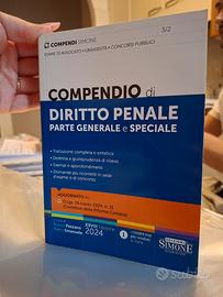 libro compendio diritto penale 28° edizione