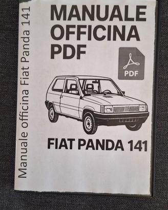 manuale officina Fiat Panda 141 (anche 4x4)