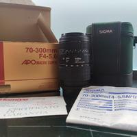 Sigma 70-300 f4-5.6 APO Super Macro - Per Nikon