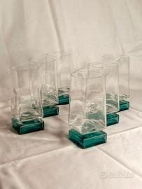 Set da 6 bicchieri "Light and Music Monet" di Luig