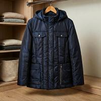 Giubbotto, Ellen Rose, M, blu, invernale