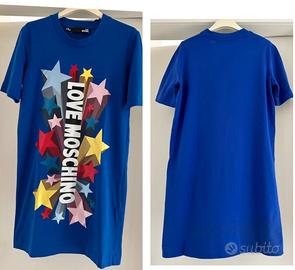 Maxi tshirt Abito Moschino summer