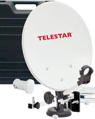 Telestar 35 Campeggio Valigia Impianto Satellitare