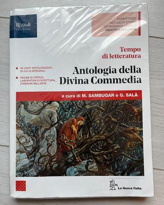 Libro Antologia Divina Commedia